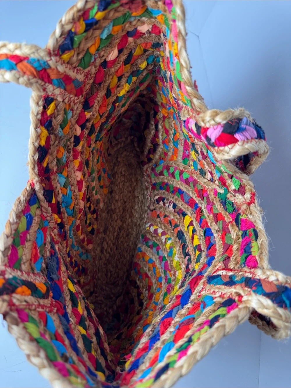 Uncommon repurposed woven